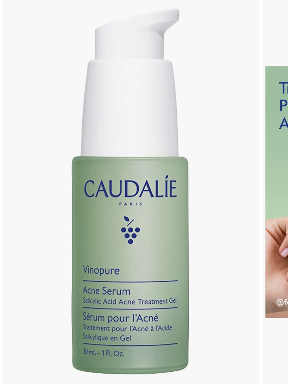 Caudalie Vinopure Acne Serum — NEW